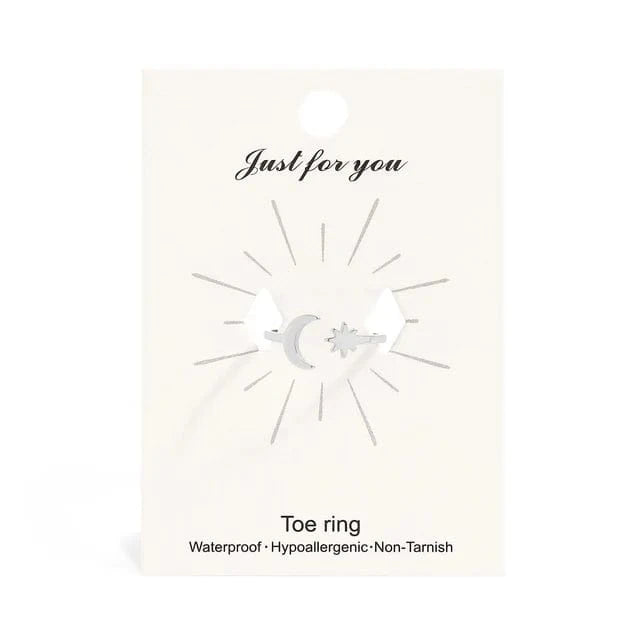Toe Rings Silver & Gold