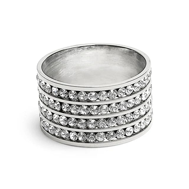 Quadruple Eternity Band Ring - CinloCo