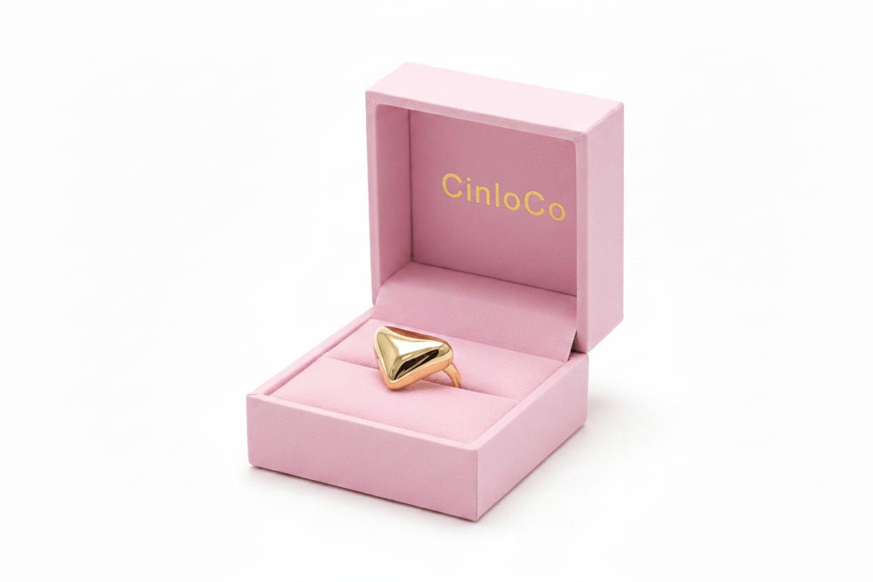Sculpted Gold Ring
