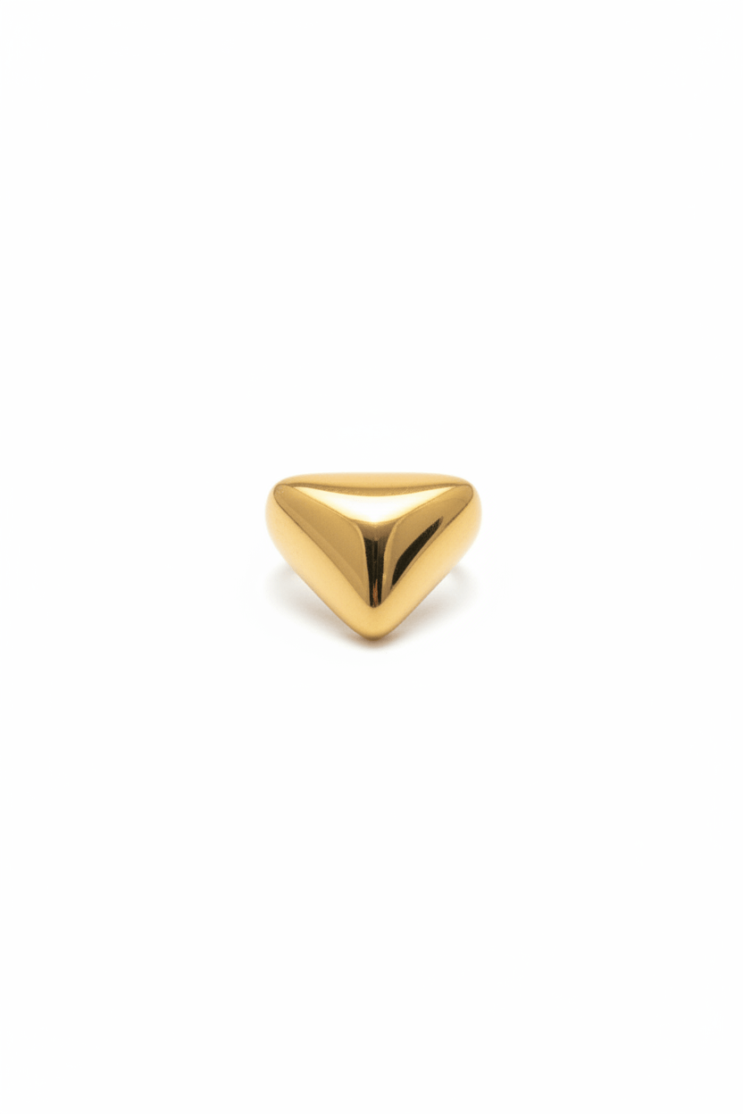 Sculpted Gold Ring
