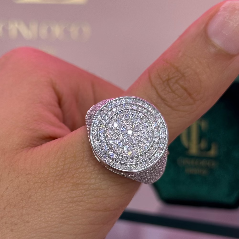 Miami Moissanite Ring