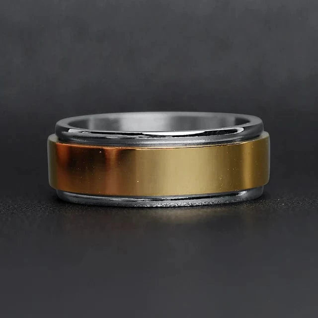 Vic Gold & Silver Spinner Ring