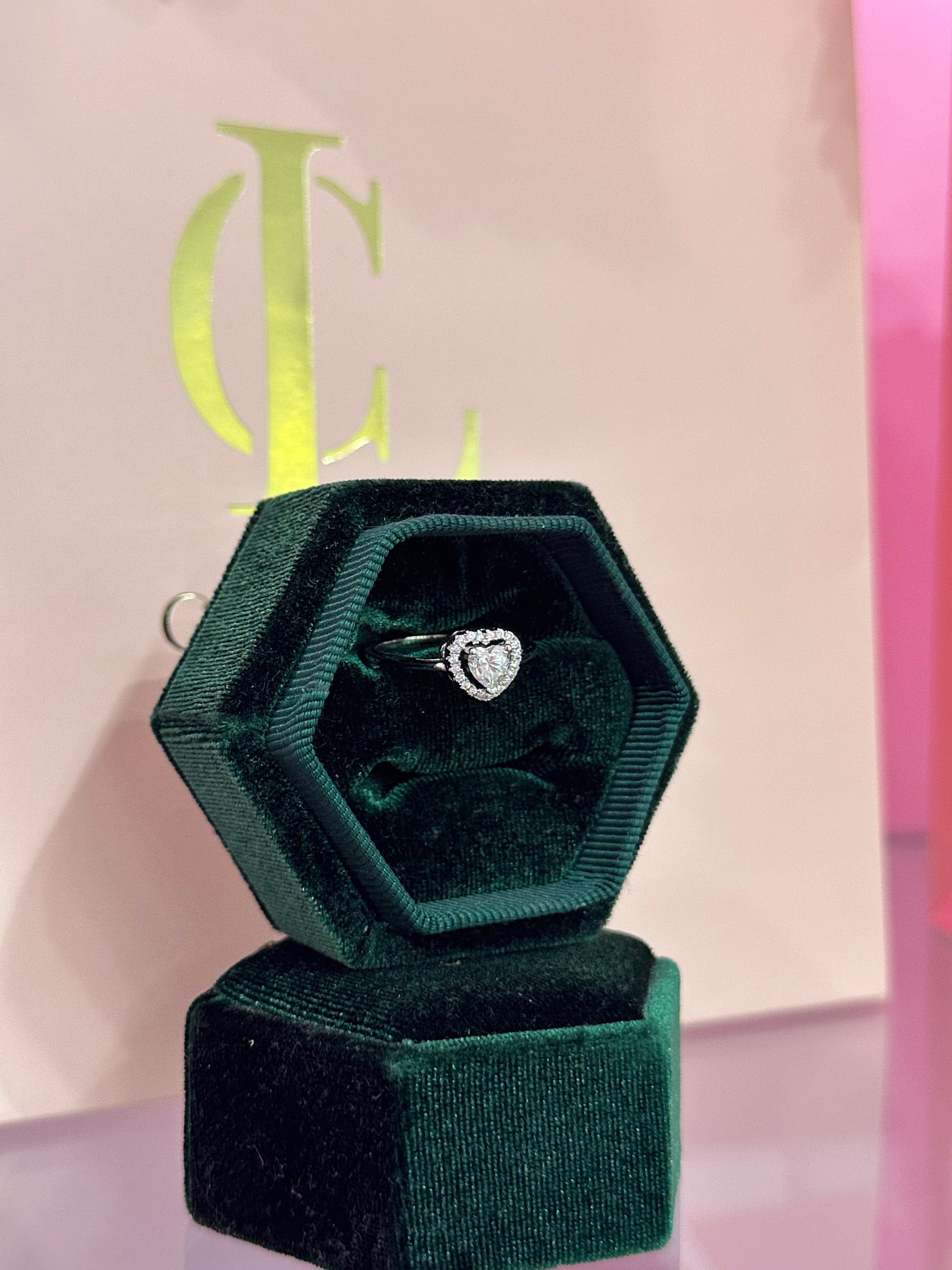 Eternal Love Moissanite Ring