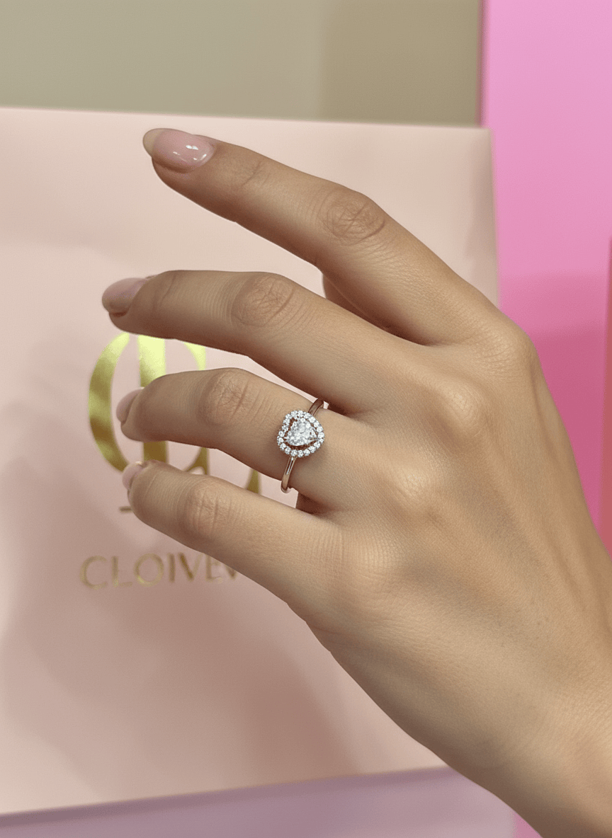 Eternal Love Moissanite Ring