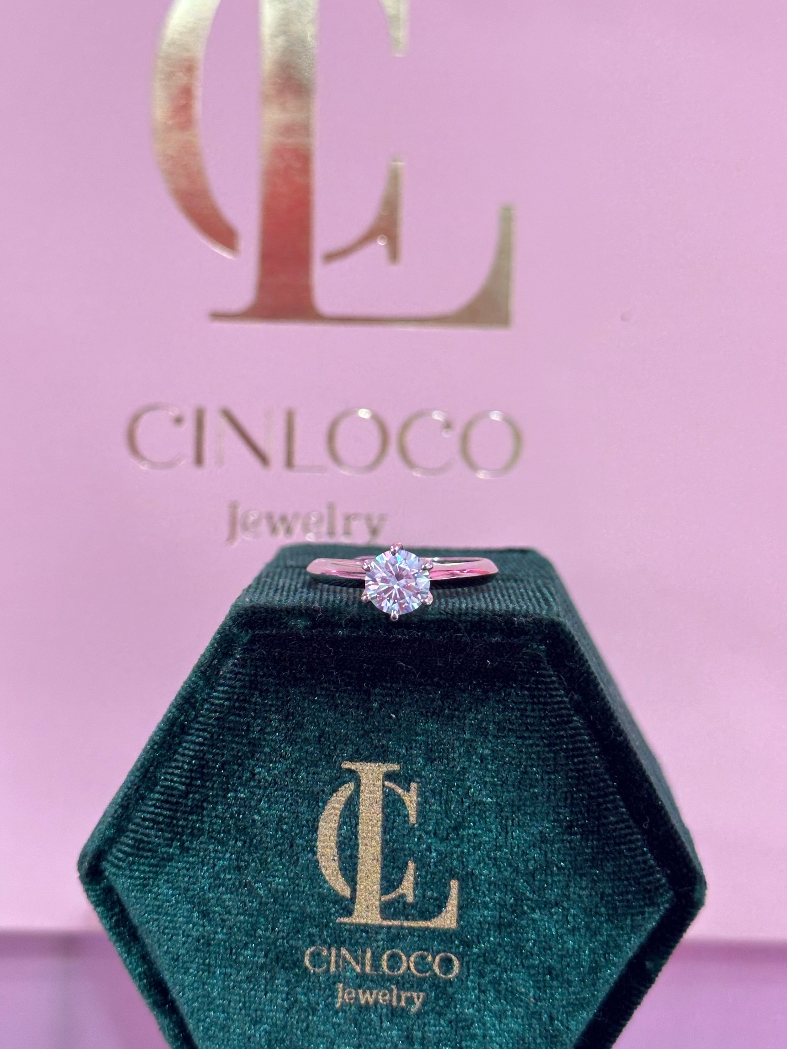 Forever Shine Moissanite Ring