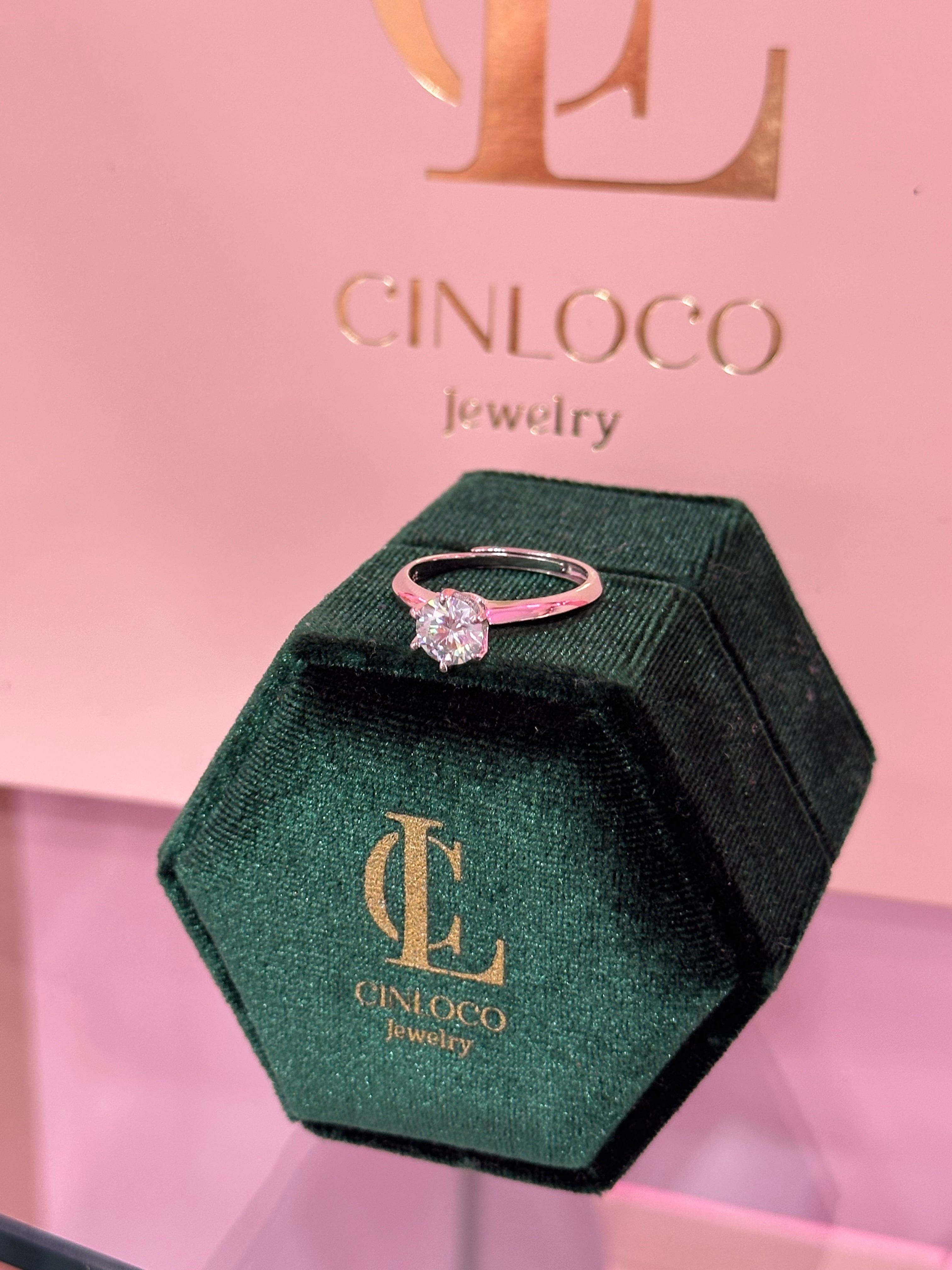 Forever Shine Moissanite Ring