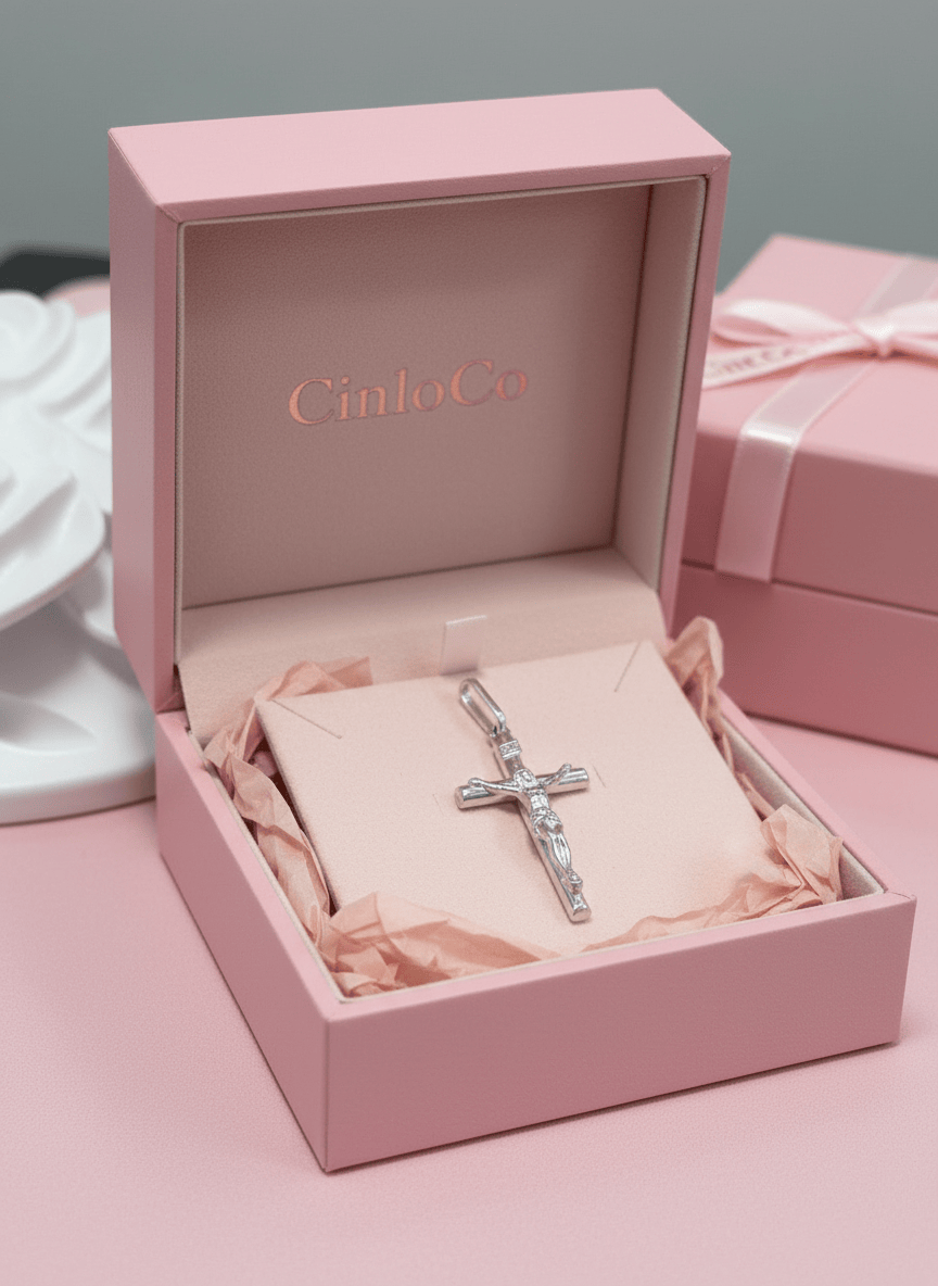 Silver King Crucifix