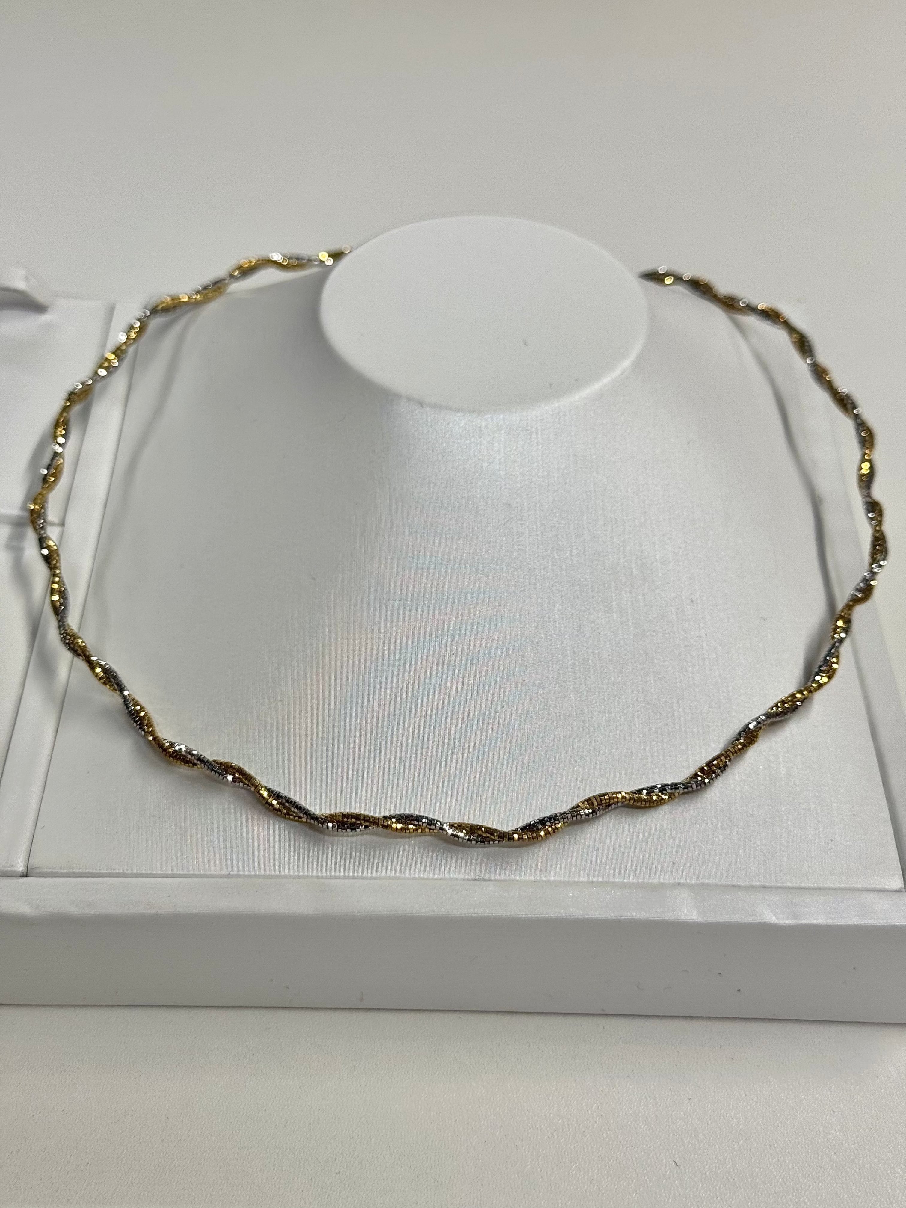 Twisty Twist Rope Necklace - CinloCo