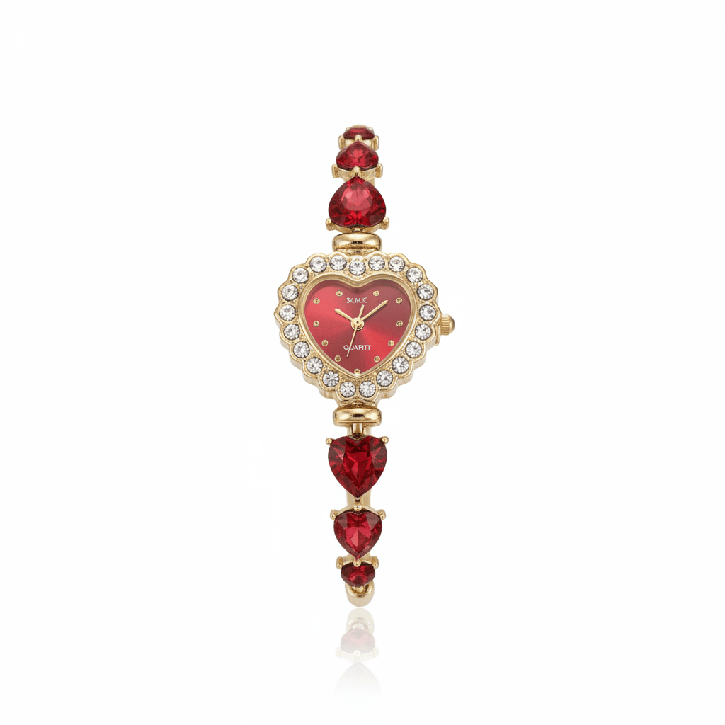 Heart Crystals Watch