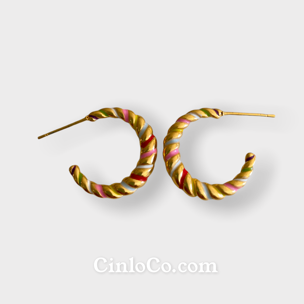 Hint of color croissant Hoopie - CinloCo