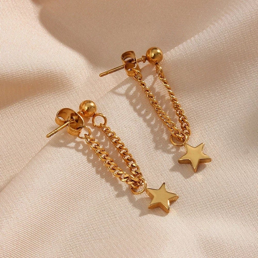 Shooting Star Earrings - CinloCo