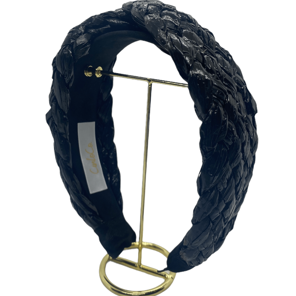 Black Frida Top Knot Headband - CinloCo