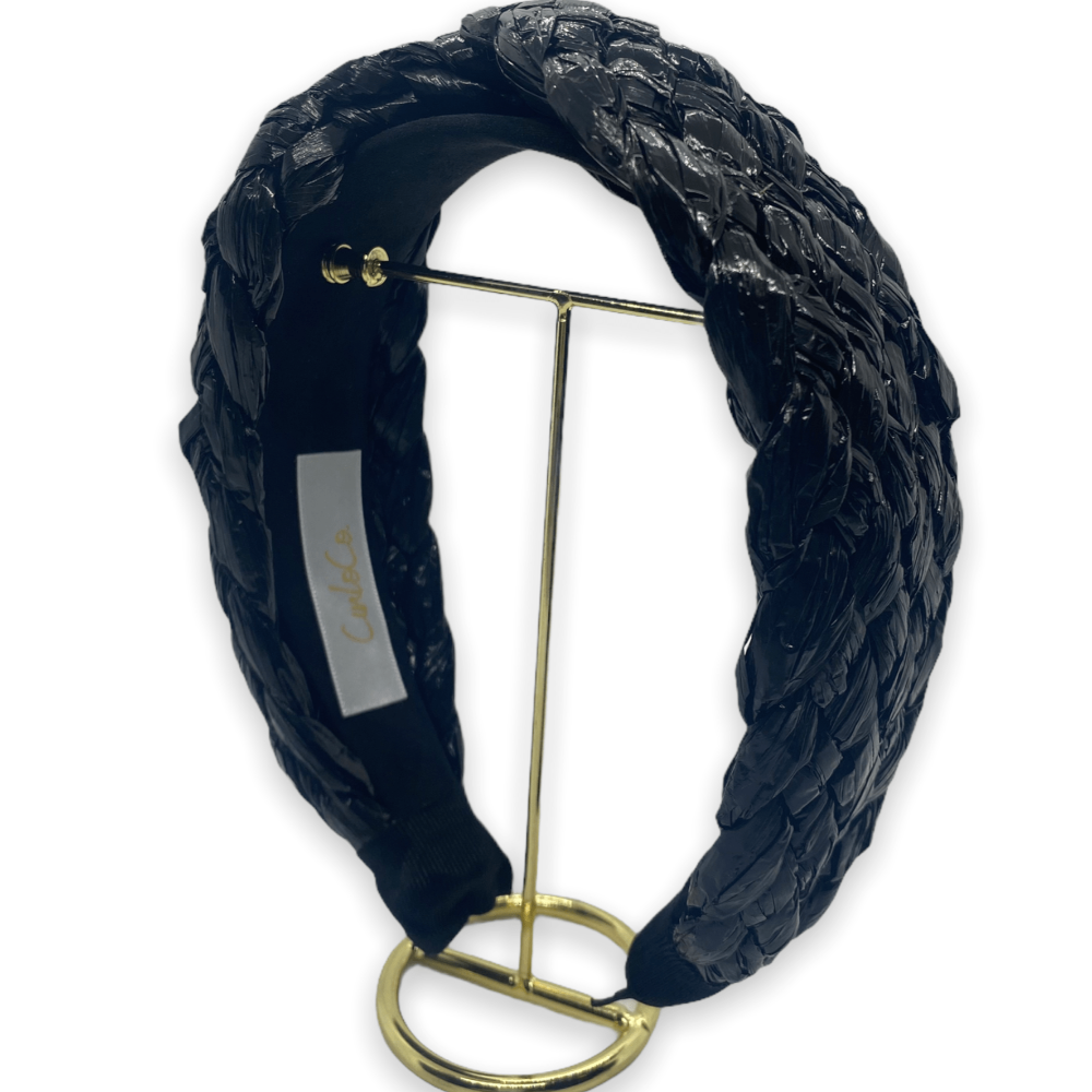 Black Frida Top Knot Headband - CinloCo