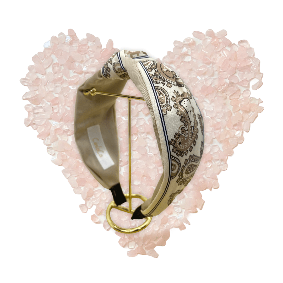 Luxy Cream Headband - CinloCo