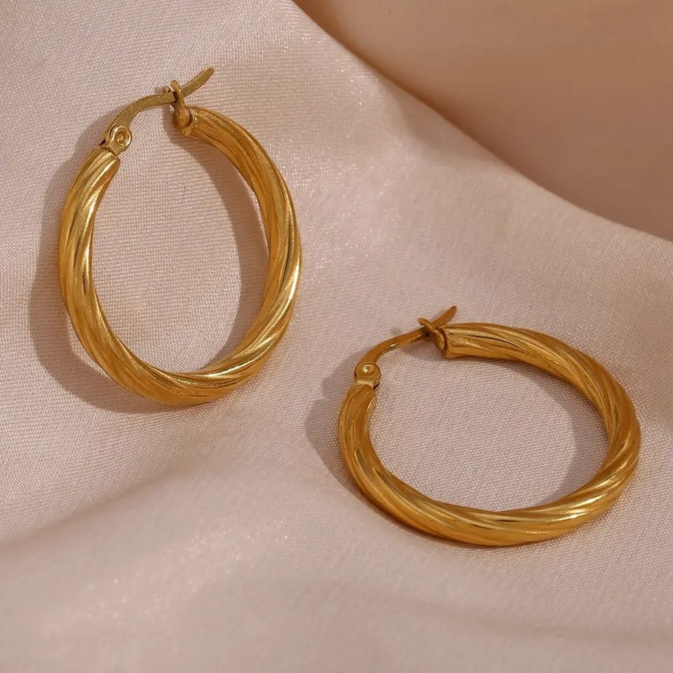 Croissant Golden Hoops - CinloCo