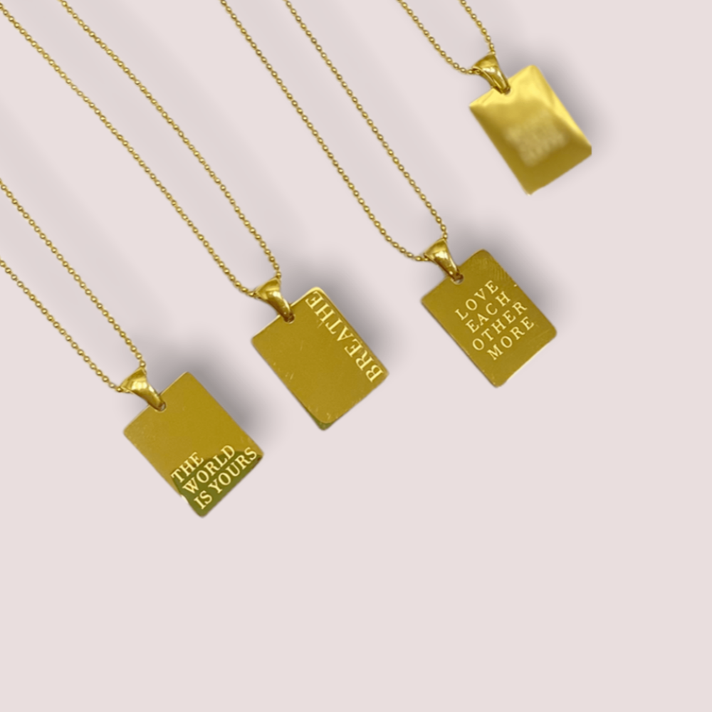 The World is Yours Necklace - CinloCo