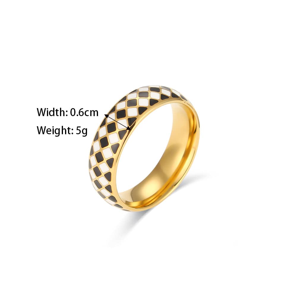 Checker Ring - CinloCo