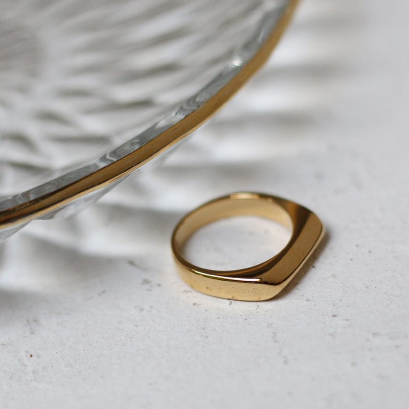 Modern Gold Ring - CinloCo