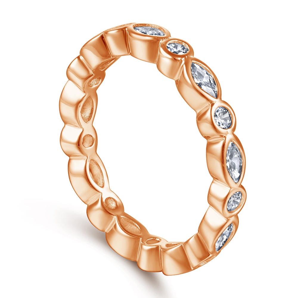 The Forever Ring in Rose Gold - CinloCo