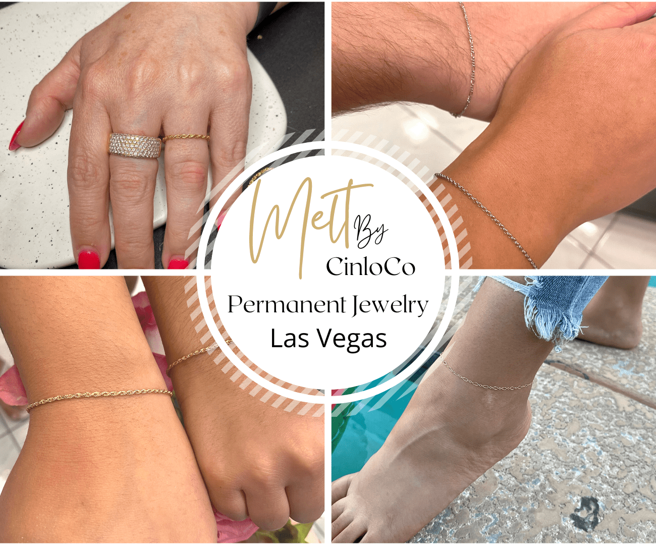 Permanent Jewelry Las Vegas Melt by CinloCo