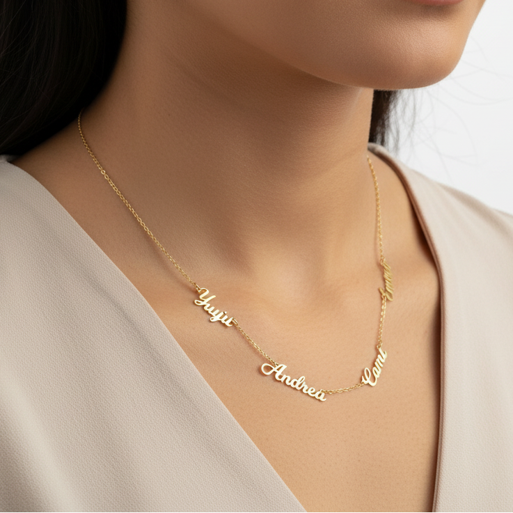 Herritage Name Plate Necklace