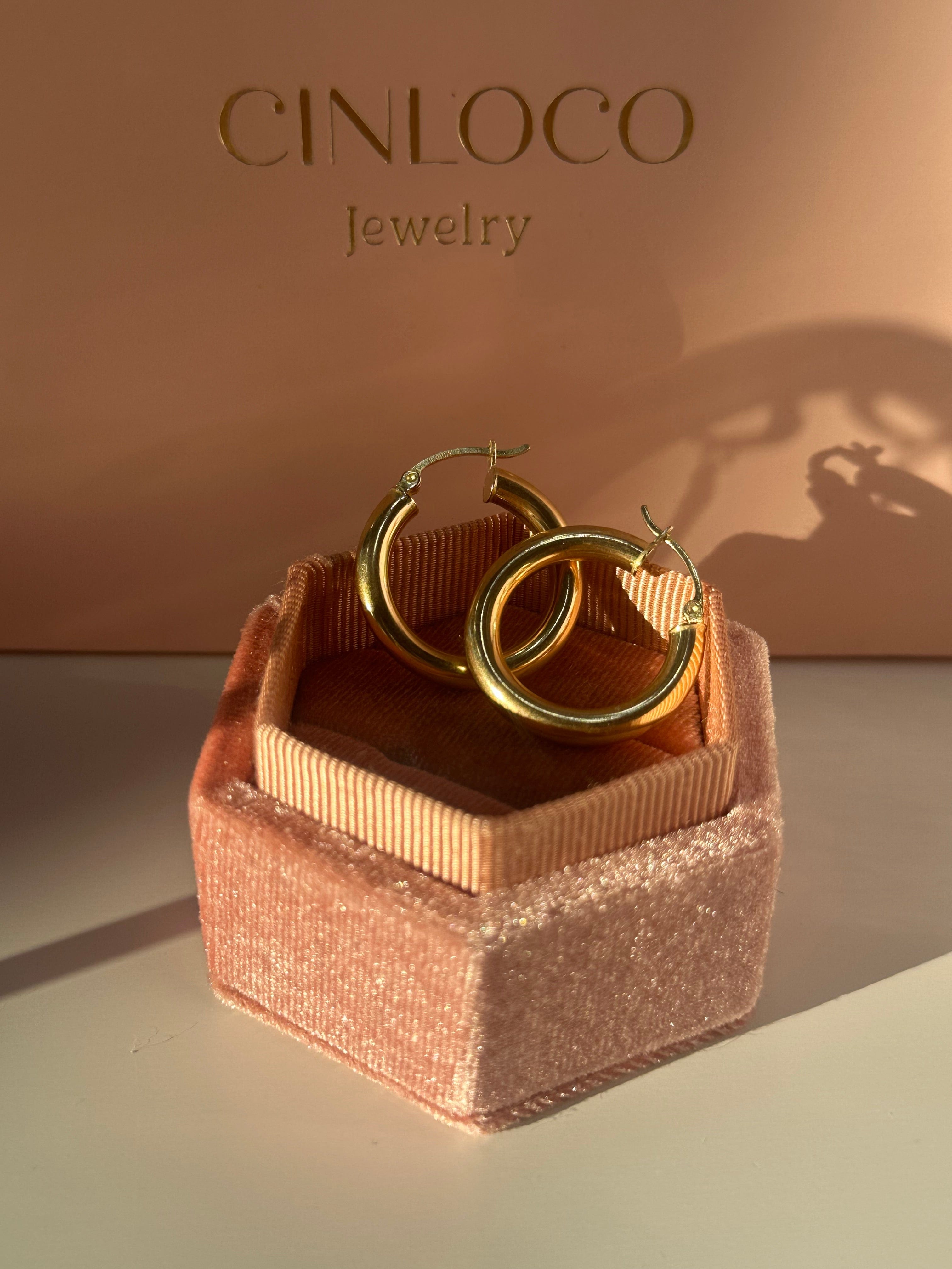 10k Gavryella Earrings - CinloCo