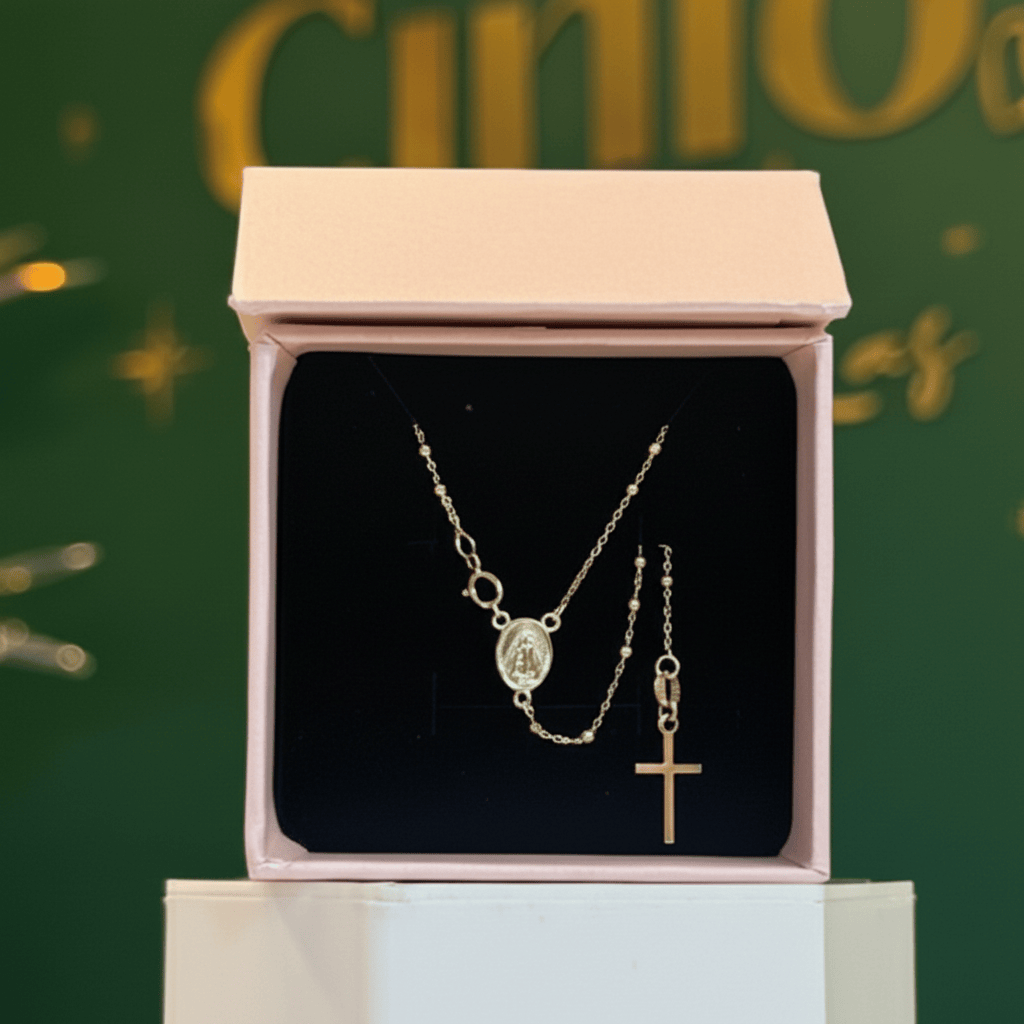 10k Dainty Rosary