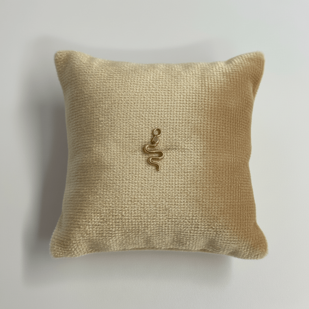 10k Dangle Snake Charm