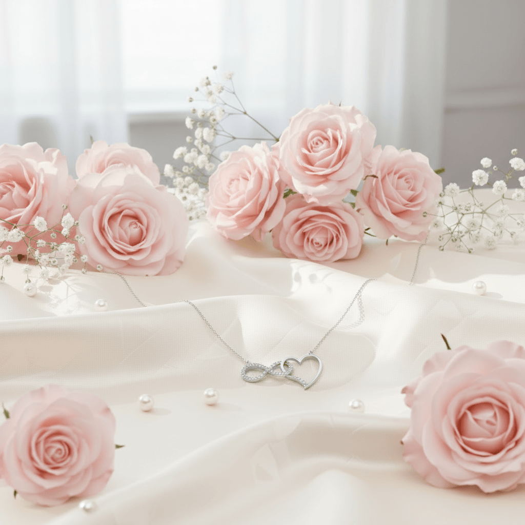 10k Infinite Love Necklace