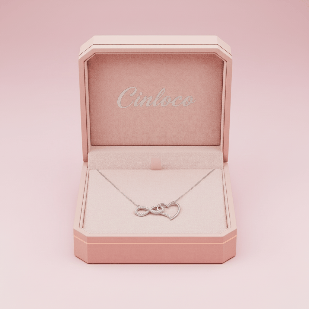 10k Infinite Love Necklace