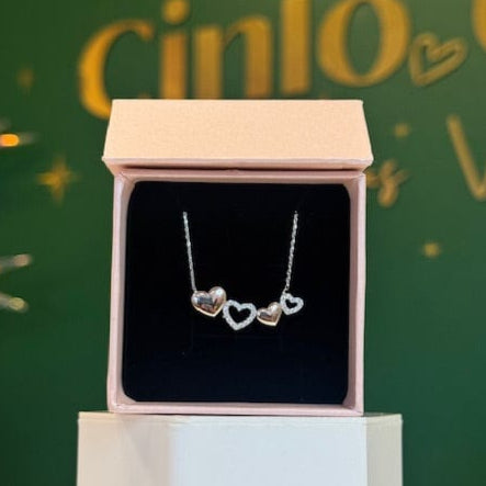 10k Quadruple Love Necklace - CinloCo