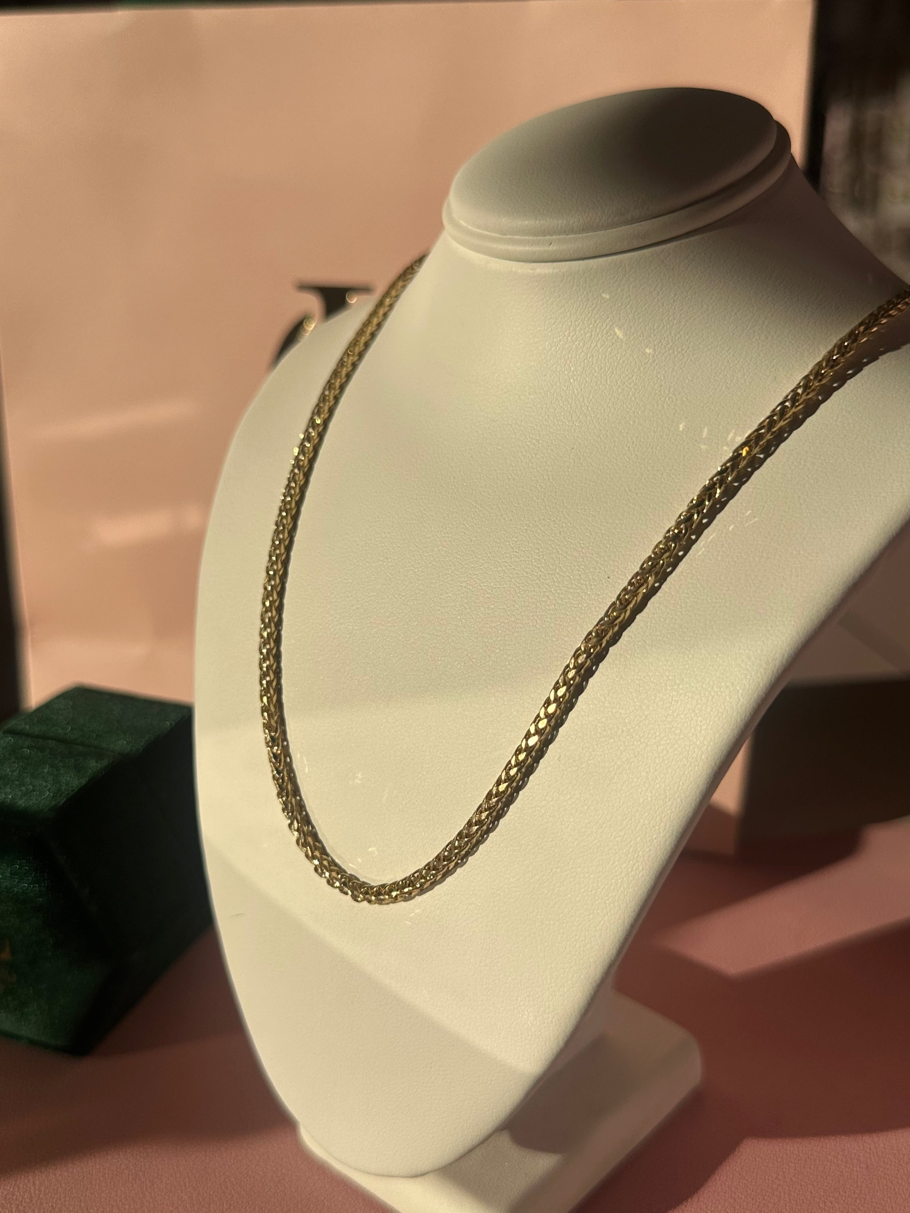 14k Braided Chain