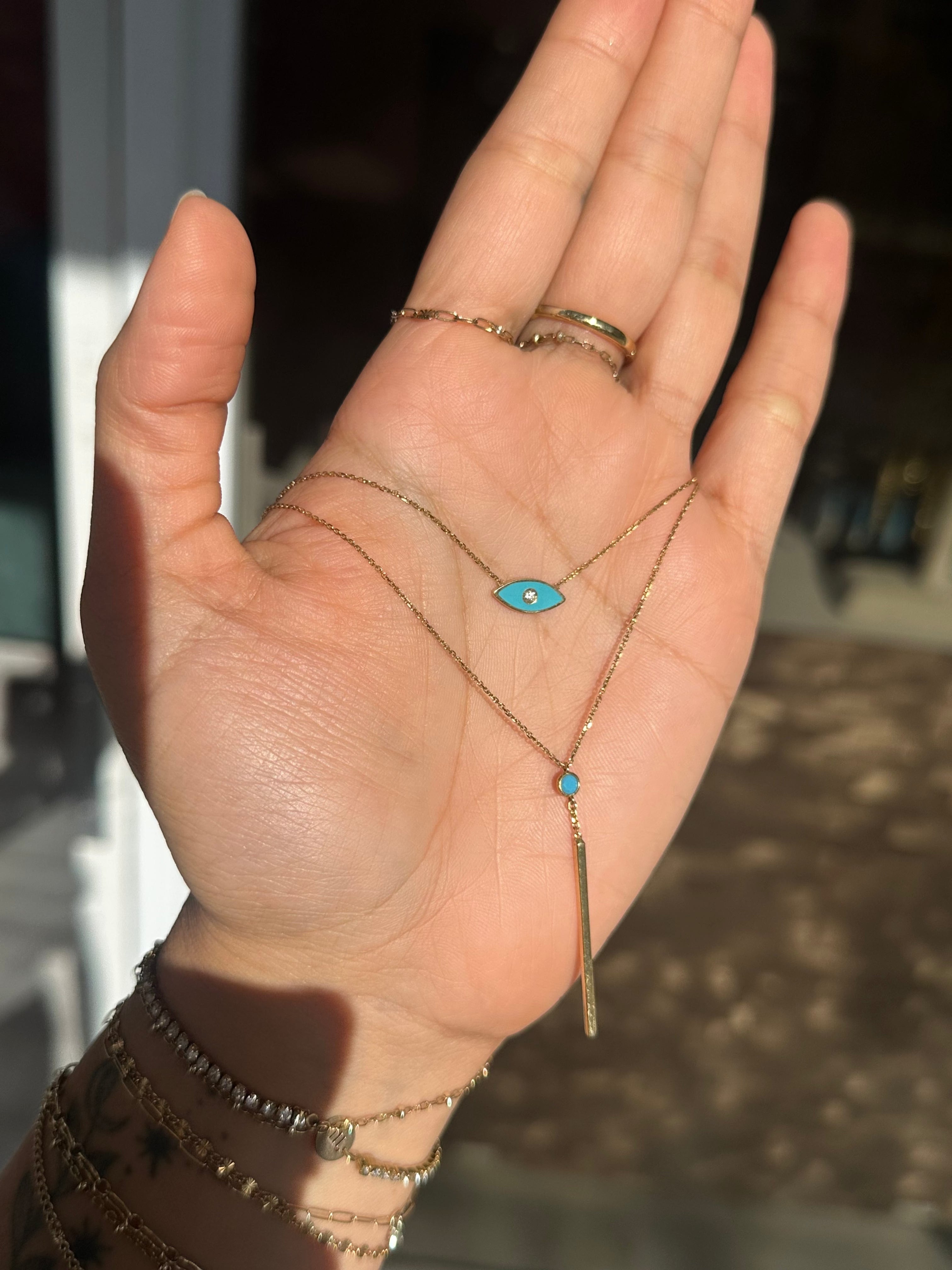 14k Cleopatra Necklace