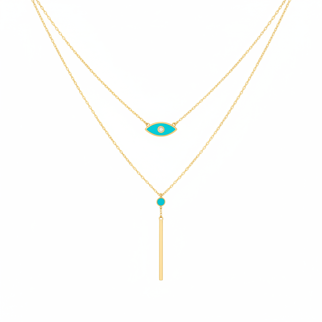 14k Cleopatra Necklace