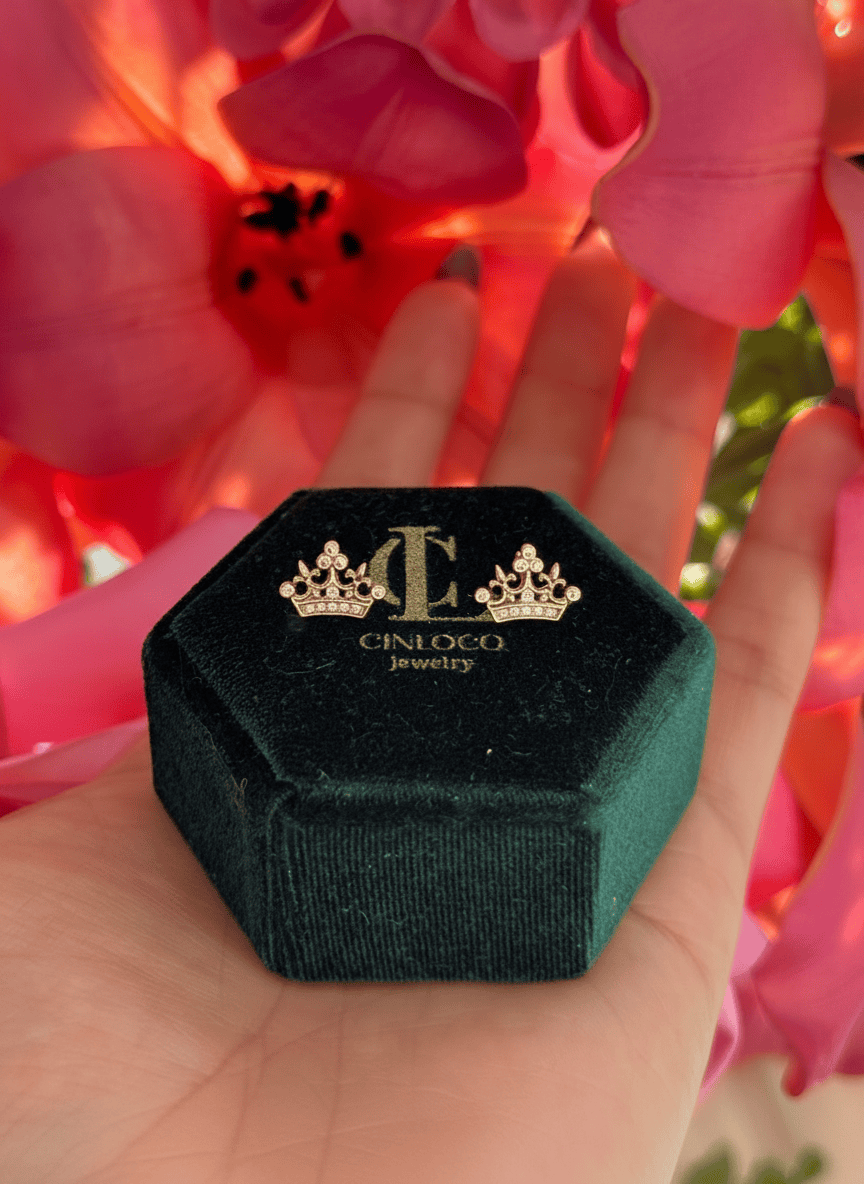 14k Queen B Earrings