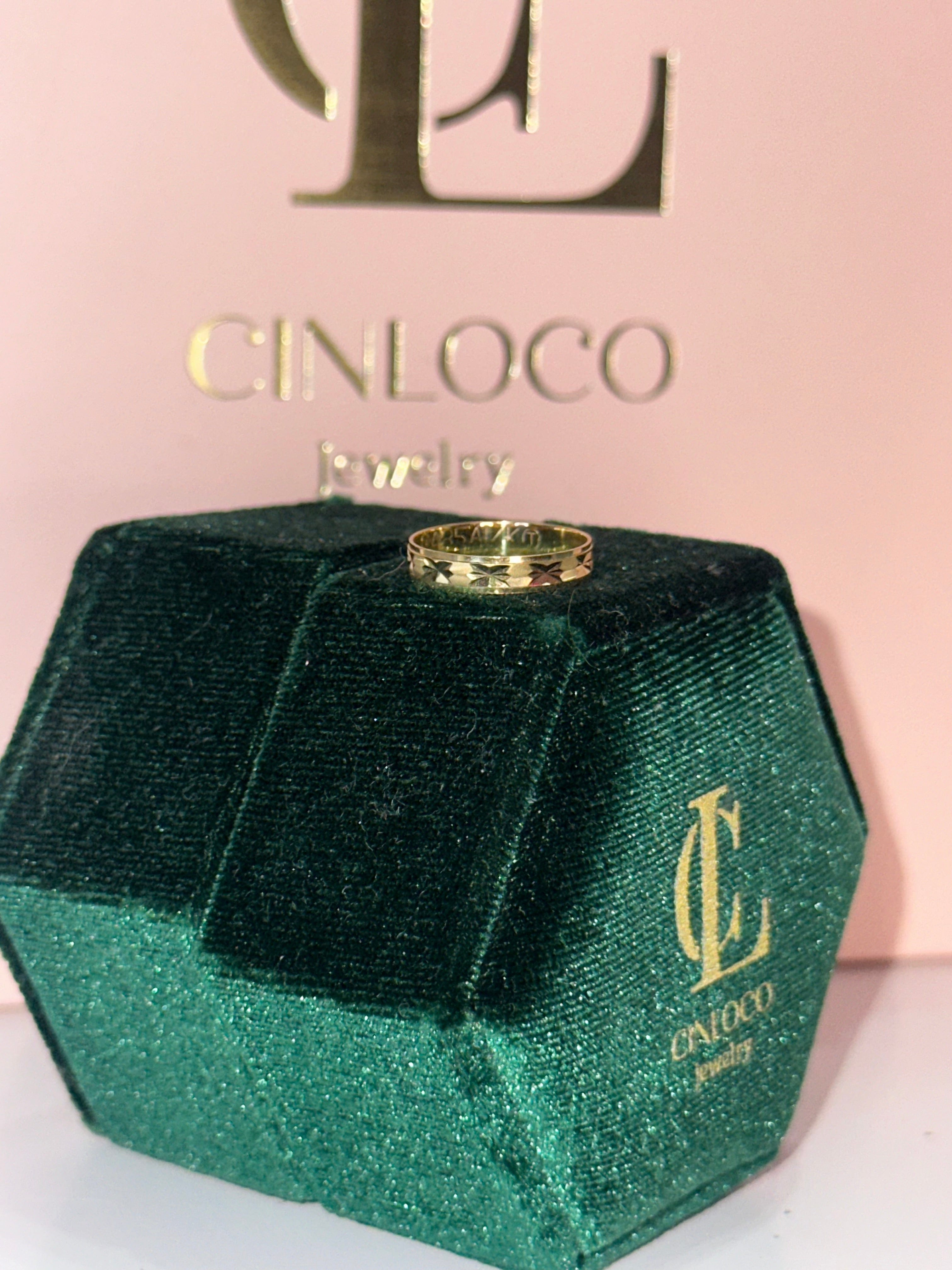 14k Halo Ring