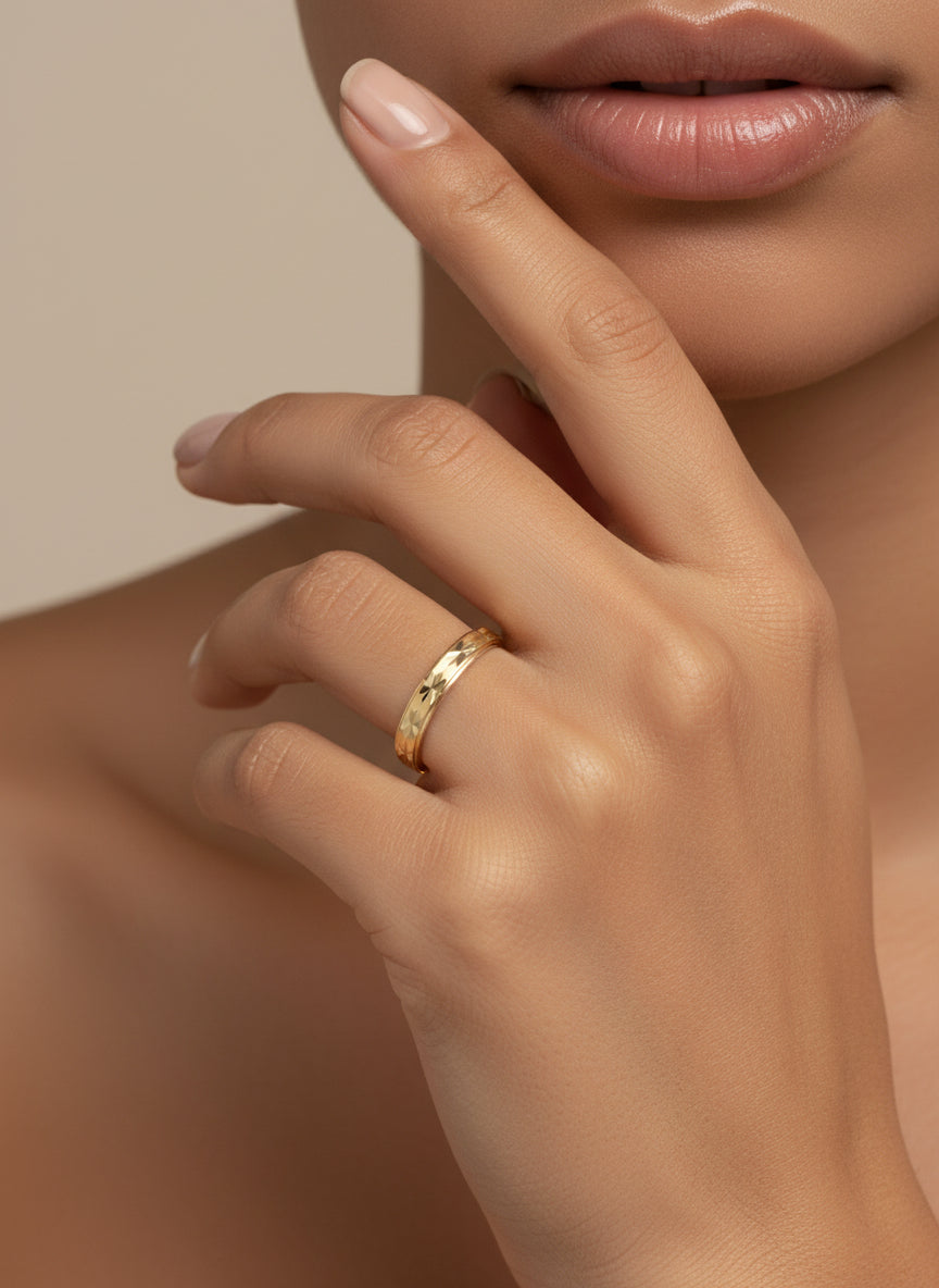 14k Halo Ring - CinloCo