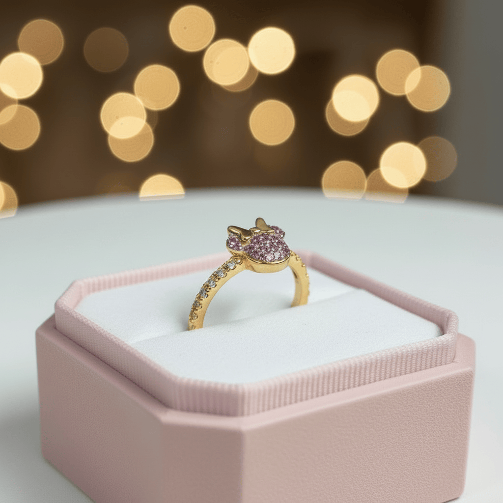 14k Darling Mouse Ring