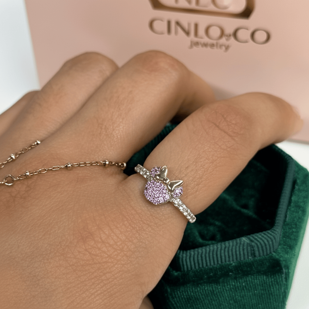 14k Darling Mouse Ring