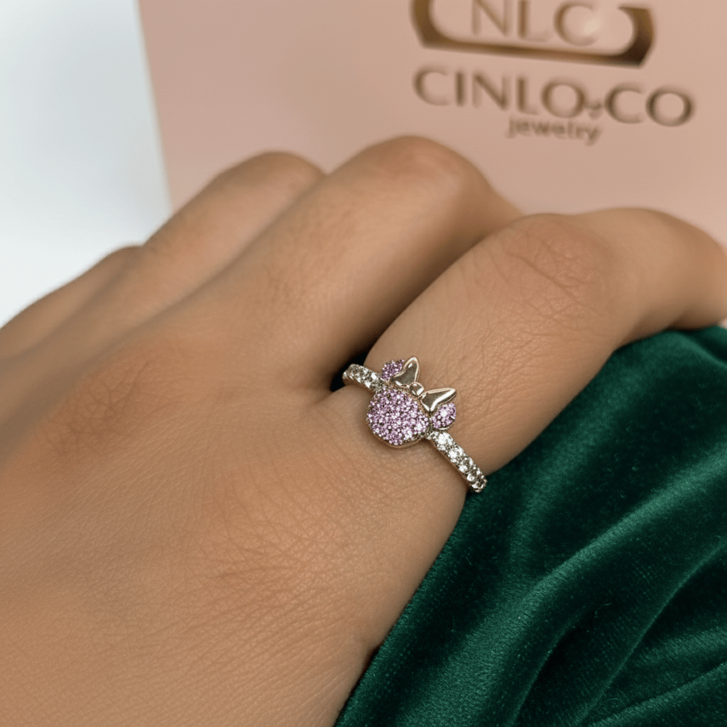 14k Darling Mouse Ring