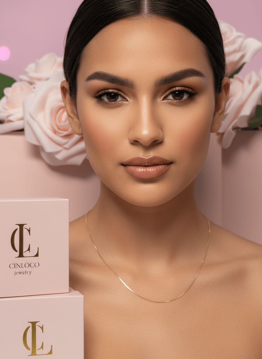 18k Dainty Snake Necklace