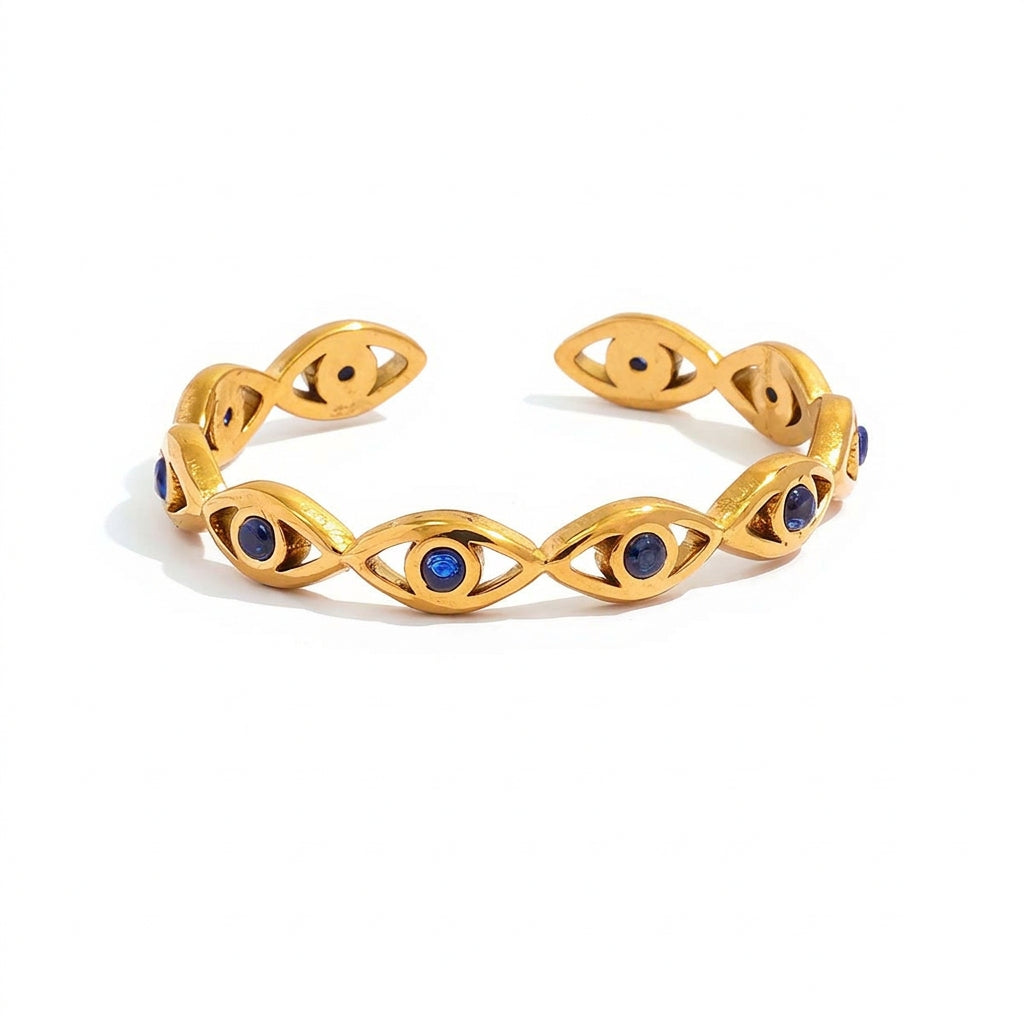 Karma Gold Bangle - CinloCo