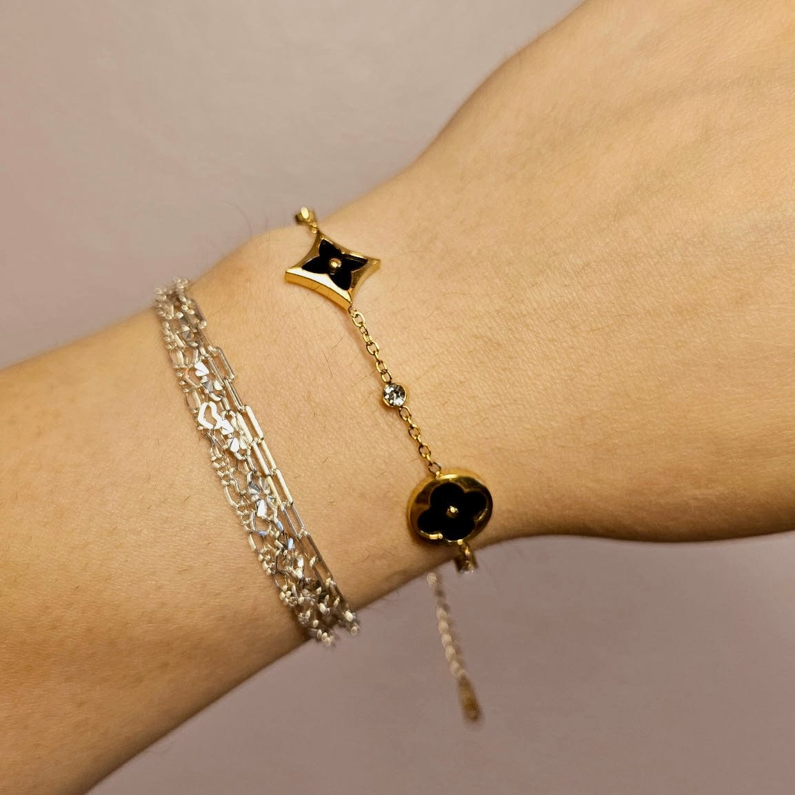 Black Cherry Blossom Gold