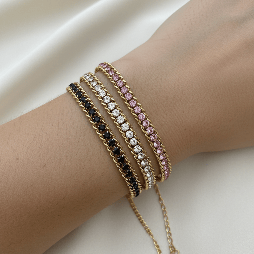 Braided Tennis Bracelet