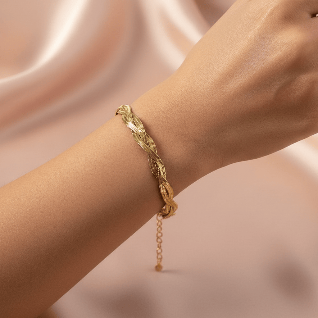 Herringbone Twist Bracelets