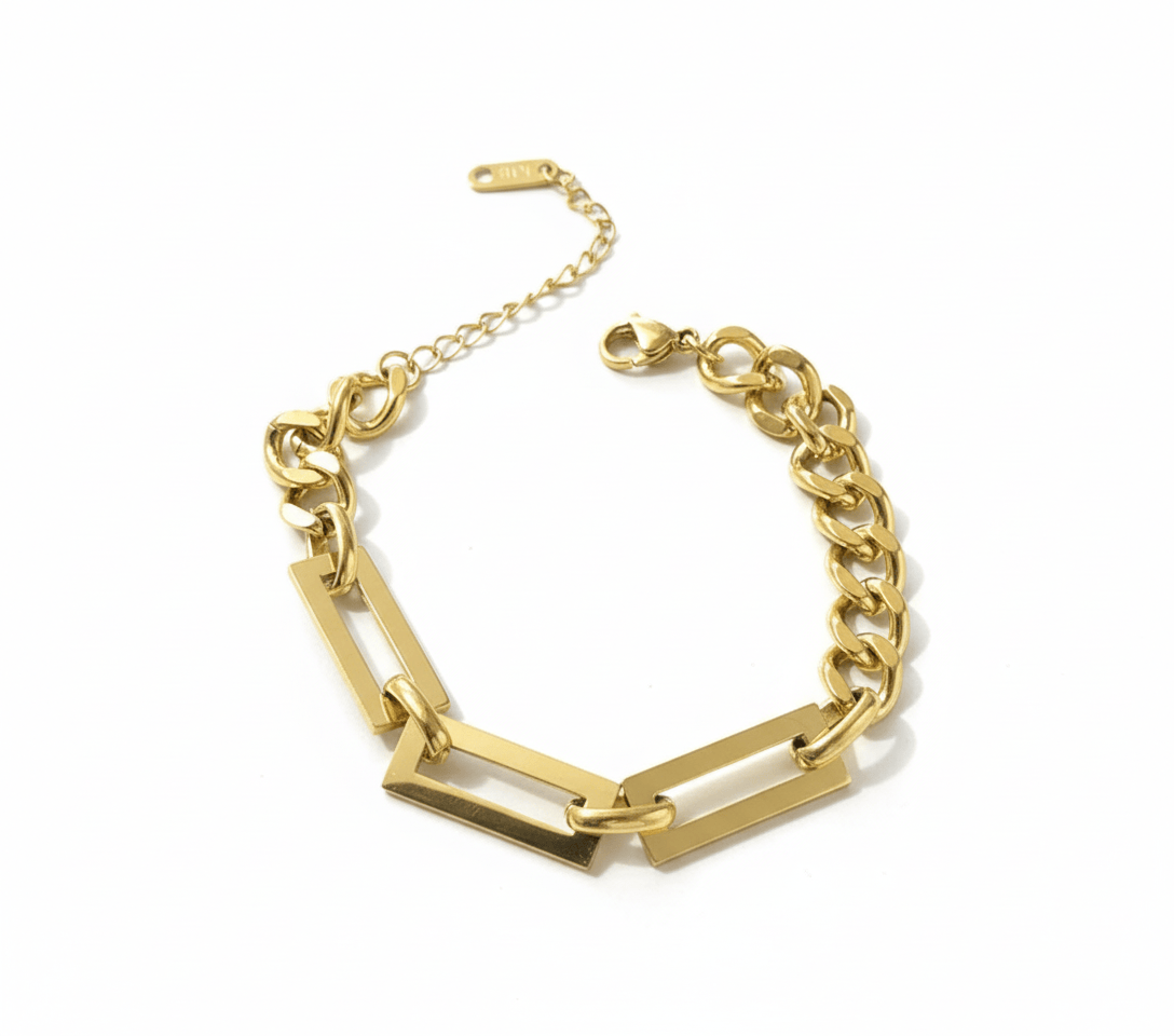 Paperclip Mix bracelet - CinloCo