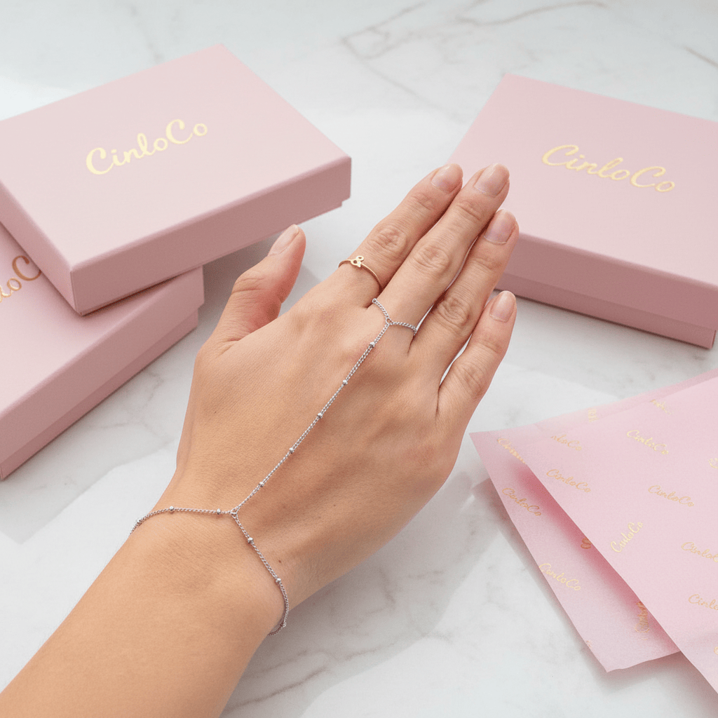 The Dainty - Silver Hand Chain