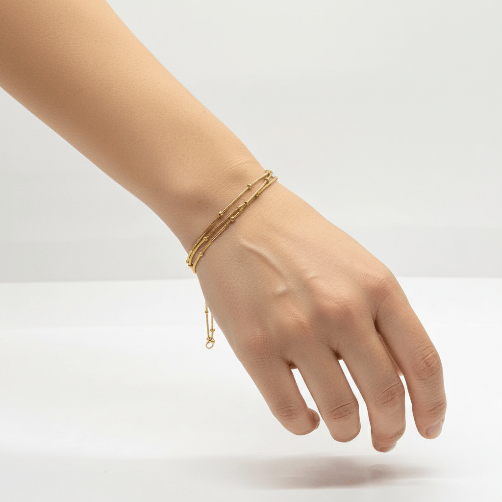 Triple Layer Bracelet