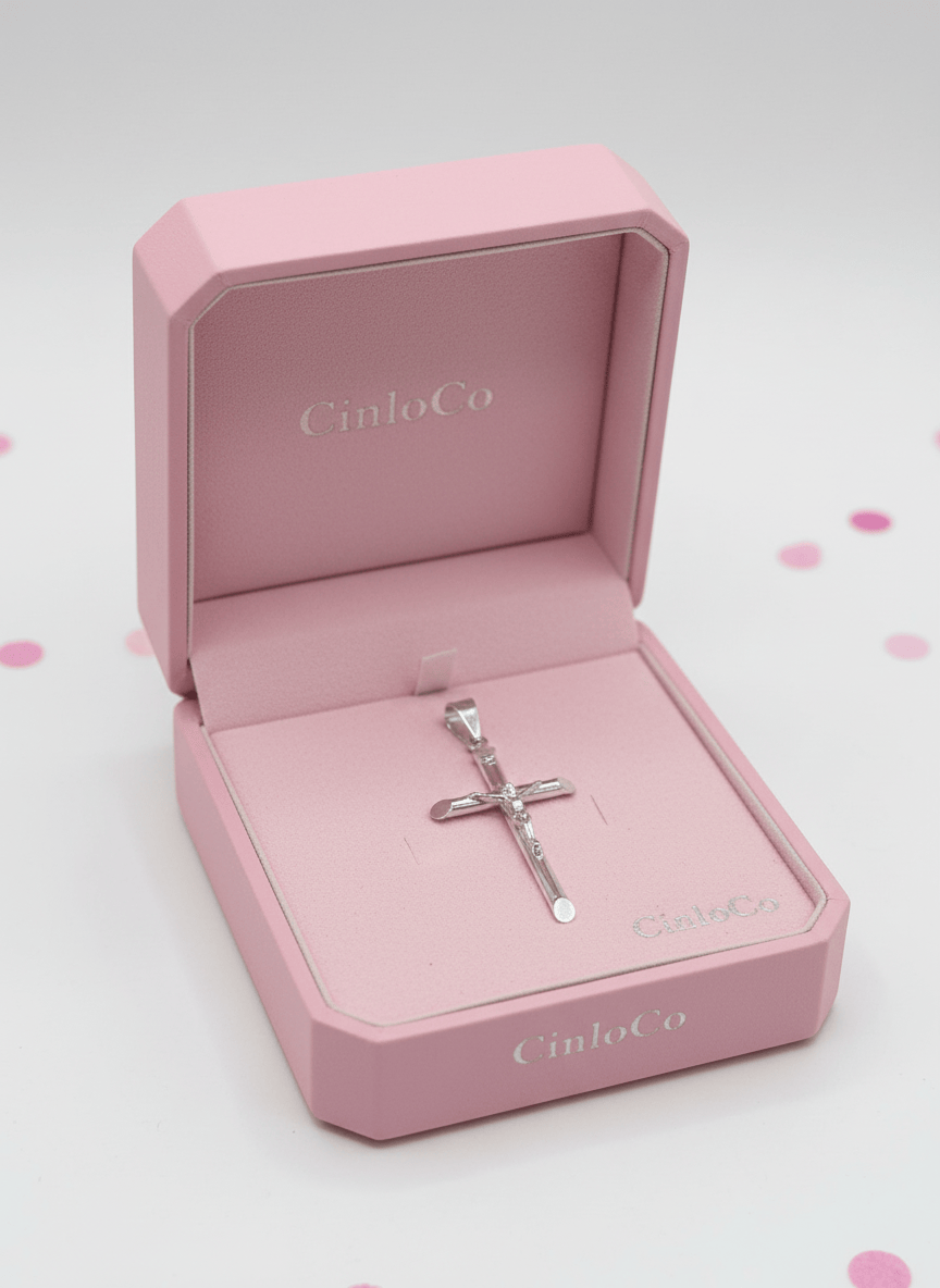 Classic Silver Crucifix