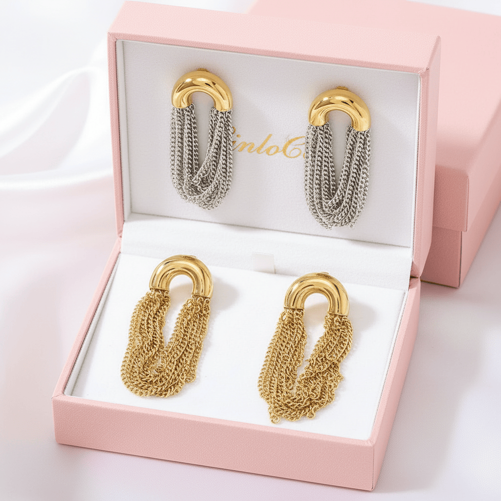 Dangle chains Earrings